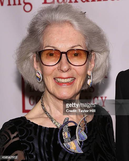 Barbara Tober attends the 21st Annual Living Landmarks Ceremony at The Plaza Hotel on November 6, 2014 in New York City.