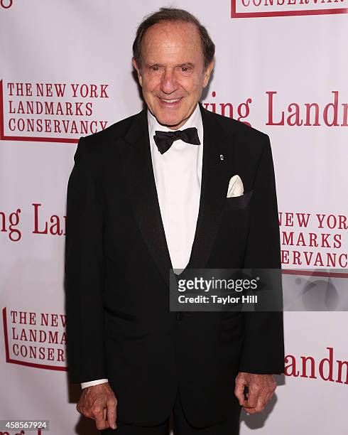Mort Zuckerman attends the 21st Annual Living Landmarks Ceremony at The Plaza Hotel on November 6, 2014 in New York City.