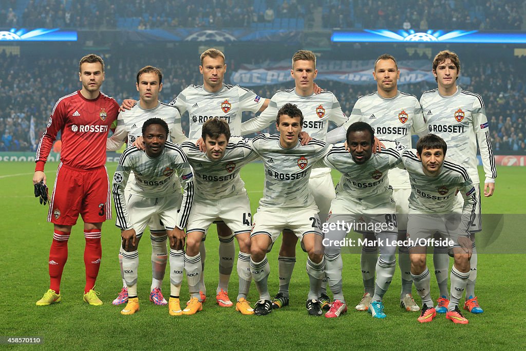 Manchester City v CSKA Moscow - UEFA Champions League