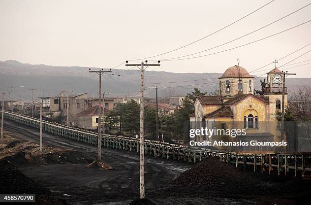 Abandoned church dedicated to the Virgin Mary in Haravgi village is the only building accepts people and Easter operated on January 21, 2011 in...