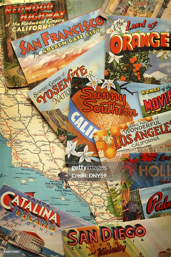 Vintage California Postcards