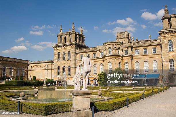 blenheim palace, oxfordshire, england - blenheim palace stock pictures, royalty-free photos & images