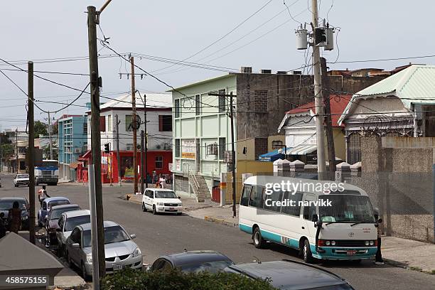 el centro de kingston - kingston jamaica fotografías e imágenes de stock