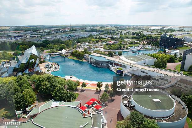 park of futuroscope - poitiers stock pictures, royalty-free photos & images