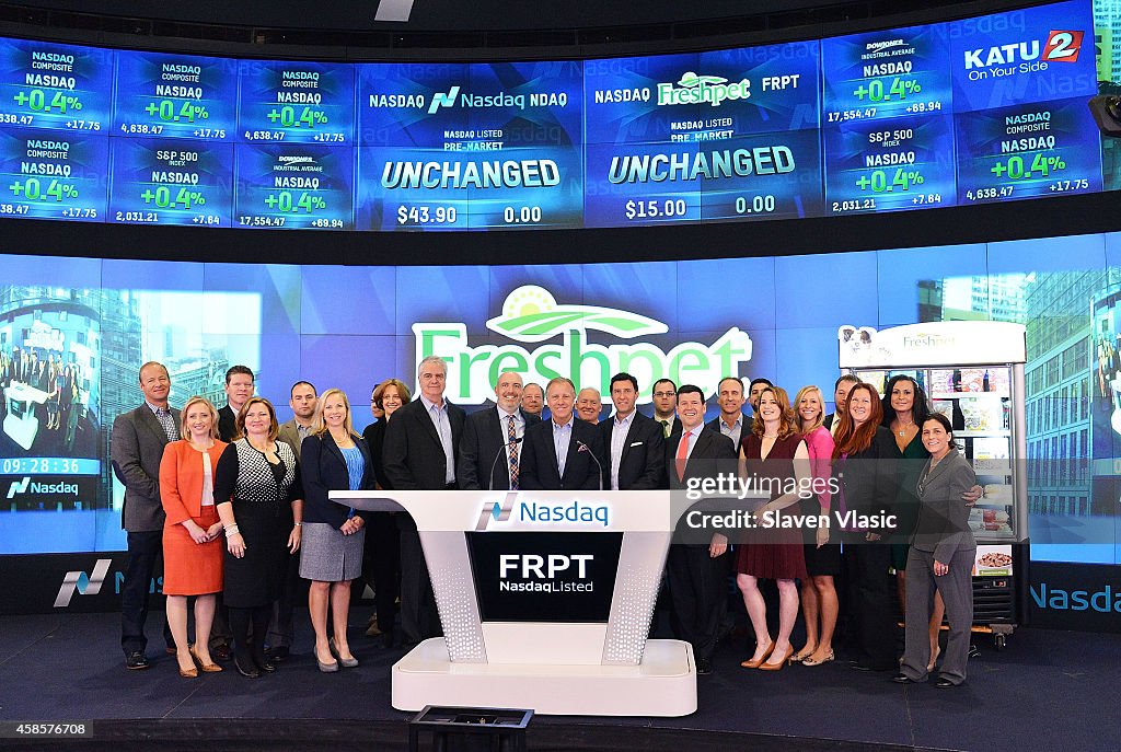 Freshpet, Inc Rings The NASDAQ Opening Bell