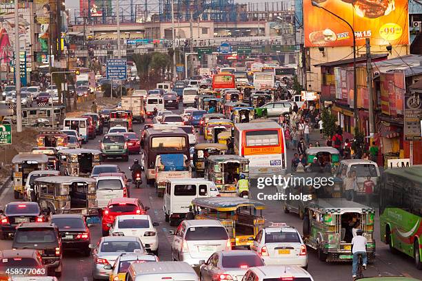 peak ora in metro manila - manila philippines foto e immagini stock