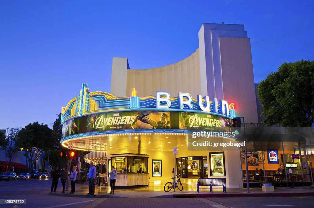 Bruin Theater at Westwood Village in Los Angeles, CA