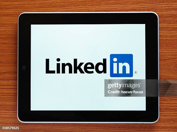 linkedin on ipad - myspace stock pictures, royalty-free photos & images