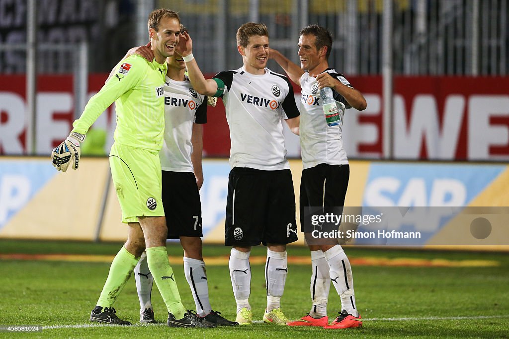 SV Sandhausen v 1. FC Nuernberg - 2. Bundesliga