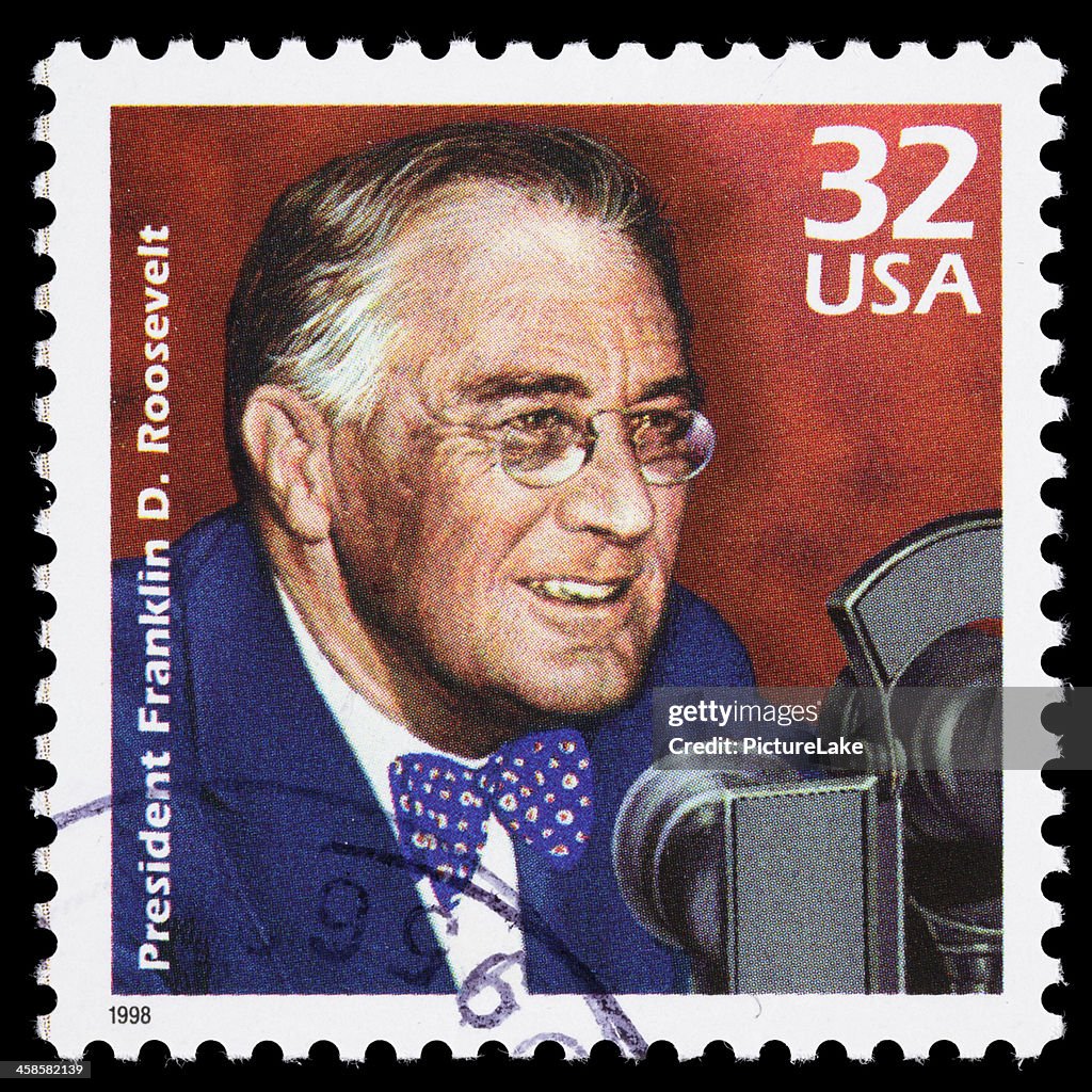USA Franklin D. Roosevelt (FDR) postage stamp