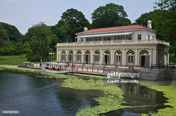 audubon center, brooklyn, new york - boathouse stock pictures, royalty-free photos & images