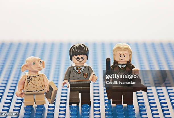 harry potter lego collection - harry potter glasses stock pictures, royalty-free photos & images