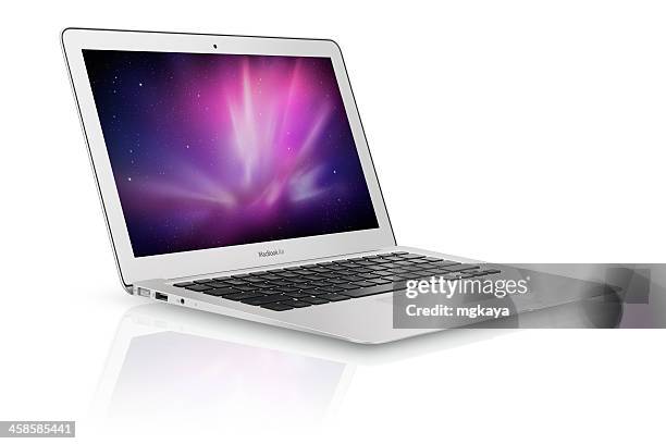 apple - macbook air - macbook business stockfoto's en -beelden