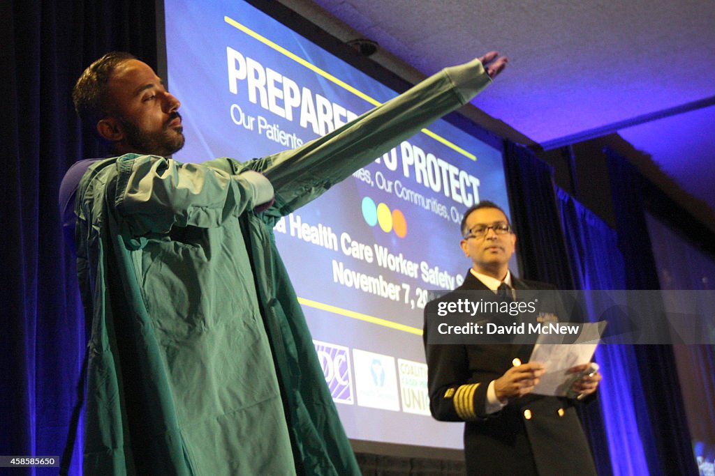 Thousands Of CA Health Care Workers Trained In CDC Ebola Safety Protocols