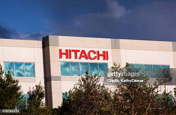 hitachi home electronics north american headquarters - hitachi ltd stock pictures, royalty-free photos & images