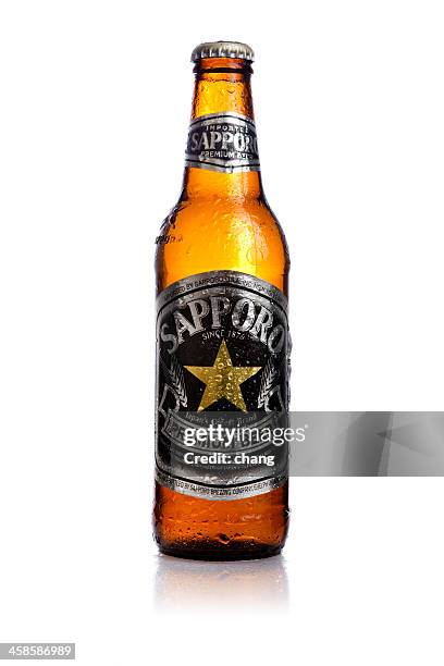 sapporo beer - chang beer stock-fotos und bilder