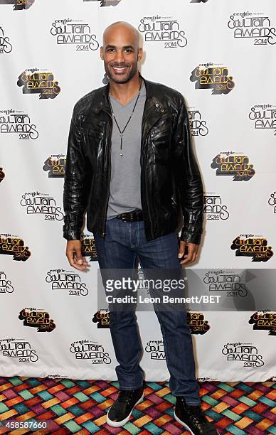 Actor Boris Kodjoe attends day 2 of the 2014 Soul Train Music Awards Gifting Suite at the Orleans Arena on November 7, 2014 in Las Vegas, Nevada.