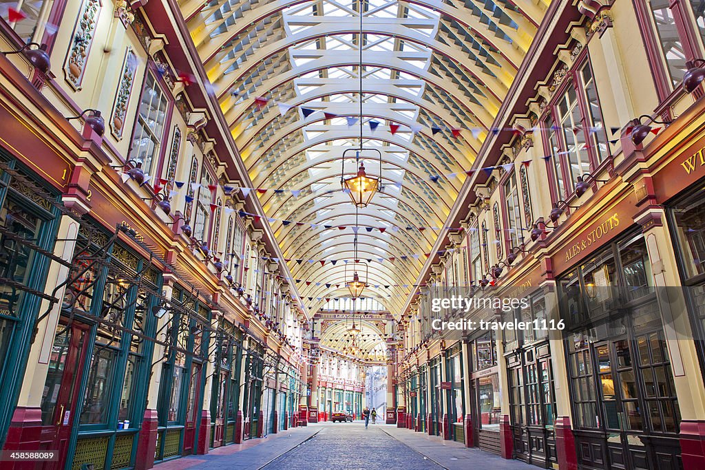 Leadenhall Market In London, England