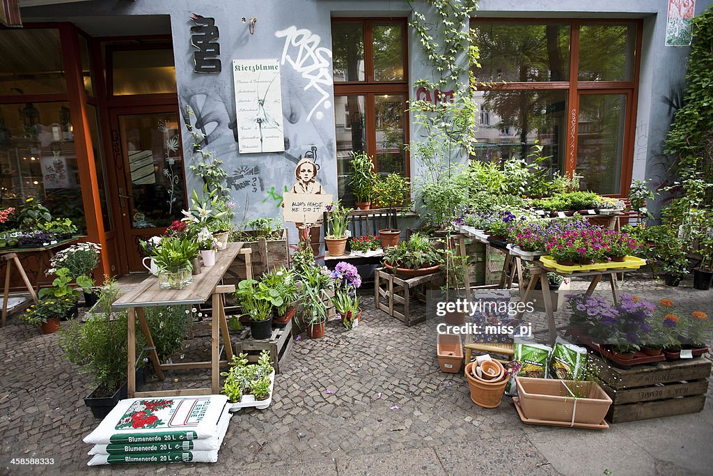 Flower shop in Friedrichshain, Berlin