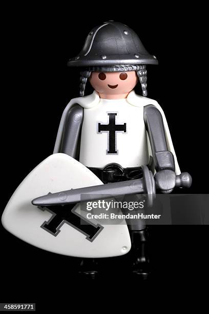 dark crusader - playmobil stock pictures, royalty-free photos & images