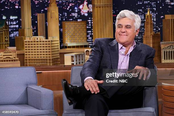 Episode 0158 -- Pictured: Former Tonight Show host Jay Leno on November 7, 2014 --