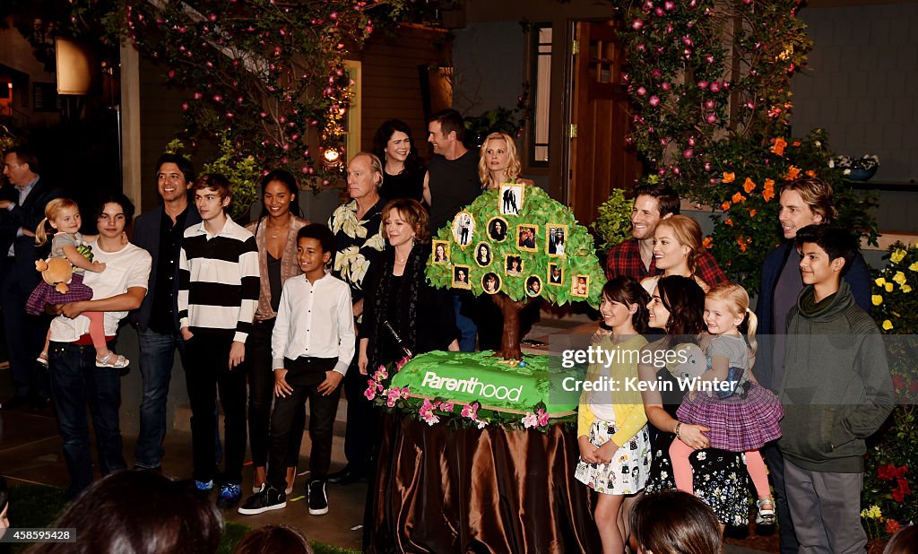 NBC's "Parenthood" 100th Episode Cake-Cutting Ceremony