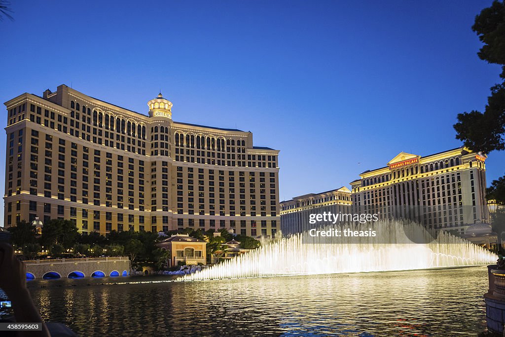 Bellagio Fountains in Las Vegas