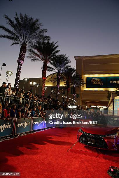 General view of the atmosphere during the 2014 Soul Train Music Awards at the Orleans Arena on November 7, 2014 in Las Vegas, Nevada.