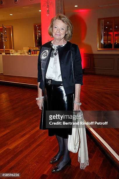Aude de Thuin attends the French-American Foundation Gala Dinner at Salle Wagram on November 7, 2014 in Paris, France.