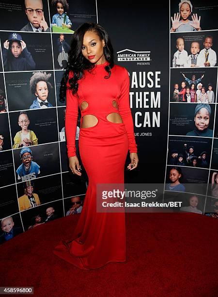 Actress Demetria McKinney attends the 2014 Soul Train Music Awards at the Orleans Arena on November 7, 2014 in Las Vegas, Nevada.