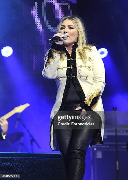 Amaia Montero performs at the 'Cadena 100 Por Ellas' concert at the Barclaycard Center on November 7, 2014 in Madrid, Spain.