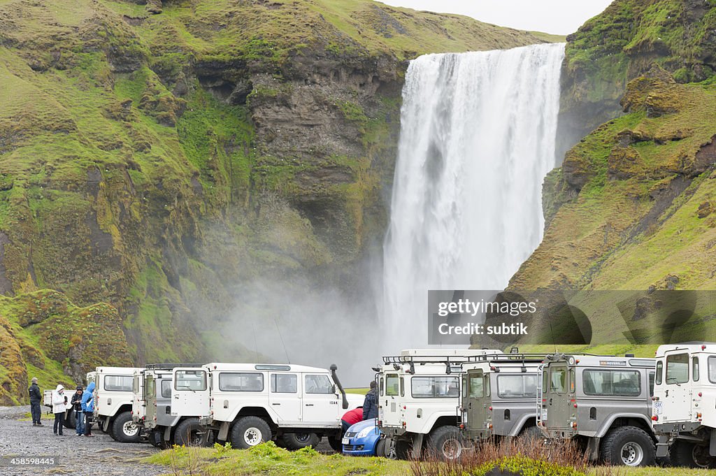 Skogafoss waterfall