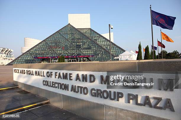 rock and roll hall of fame - rock & roll hall of fame - fotografias e filmes do acervo