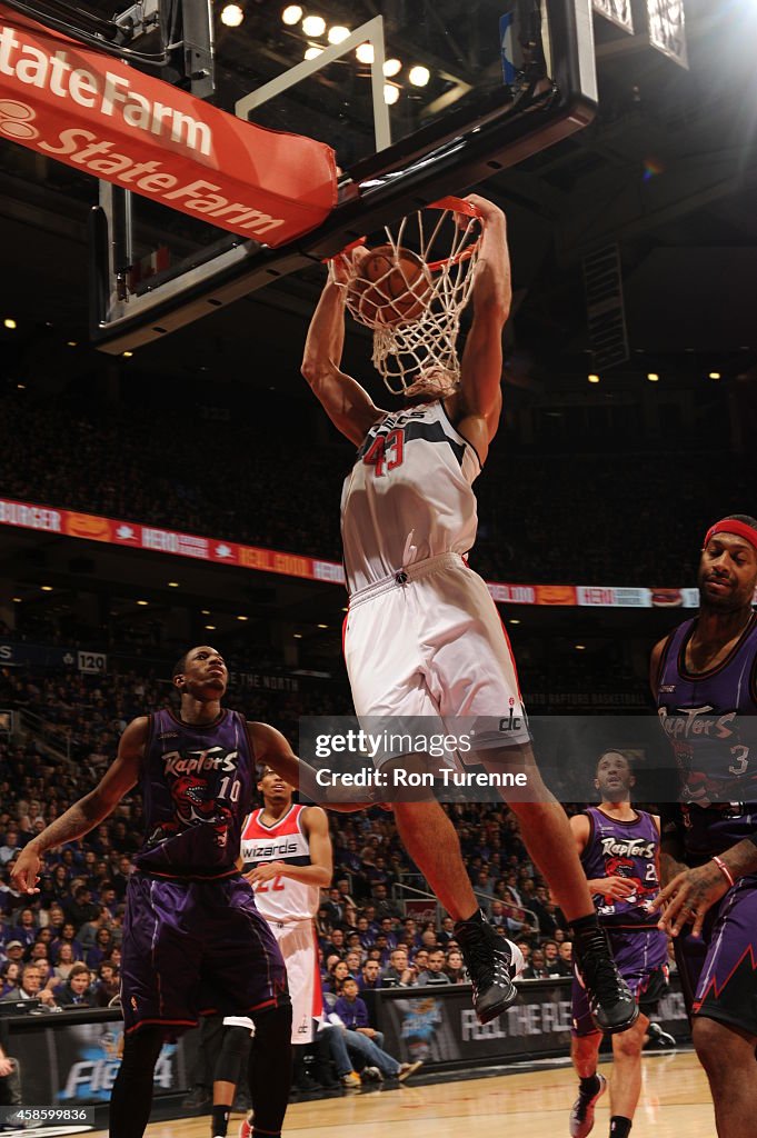 Washington Wizards v Toronto Raptors