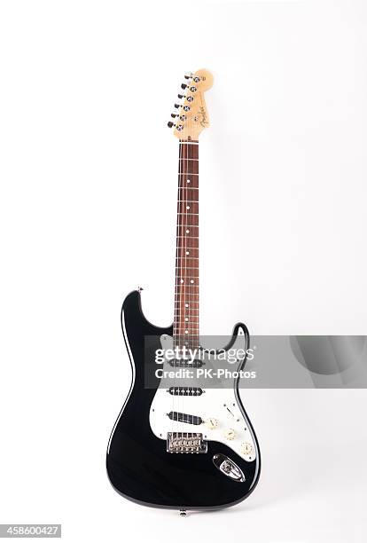 parafango fender stratocaster chitarra - chitarra elettrica foto e immagini stock