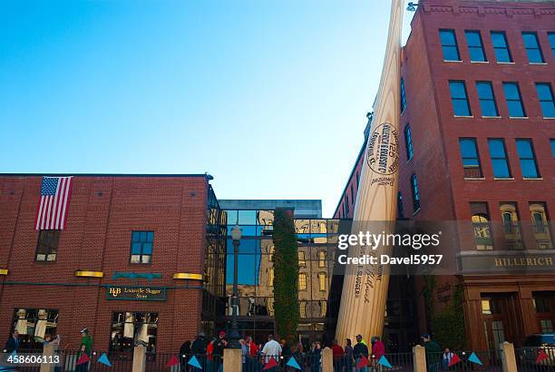 louisville slugger museum & factory - louisville kentucky stock pictures, royalty-free photos & images