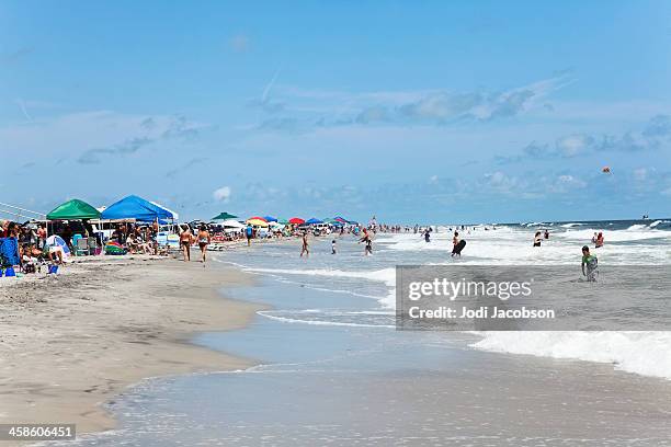 brigantine beach party - brigantine stock pictures, royalty-free photos & images