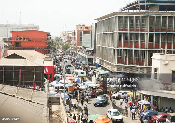 shopping area - accra stock pictures, royalty-free photos & images