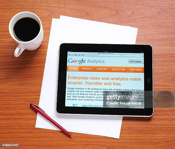 google analytics sur ipad - share photos google photos et images de collection