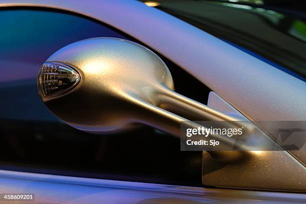 mercedes slr mirror - car blinker stock pictures, royalty-free photos & images