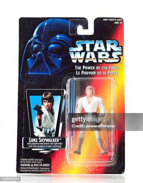 star wars acção figura-luke skywalker - action figure imagens e fotografias de stock