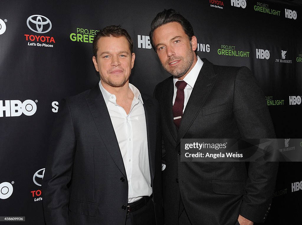 Matt Damon, Ben Affleck And HBO Reveals Winner Of "Project Greenlight" Season 4 - Red Carpet