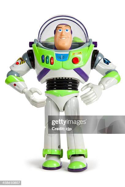 buzz lightyear space ranger toy story - buzz lightyear stock pictures, royalty-free photos & images