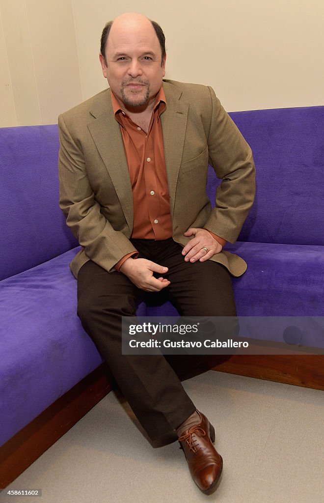 Jason Alexander At "Lucky Stiff" Opening