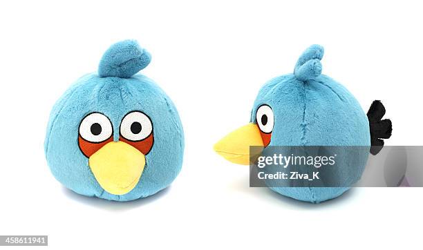 angry birds plush toys - angry birds namngivna videospel bildbanksfoton och bilder