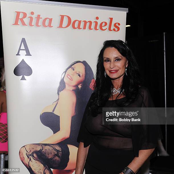 Rita Daniels attends Day 1 of EXXXOTICA 2014 at New Jersey Convention and Exposition Center on November 7, 2014 in Edison City.