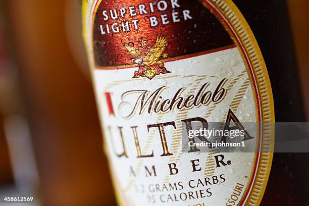 michelob ultra - low alcohol drink stock pictures, royalty-free photos & images