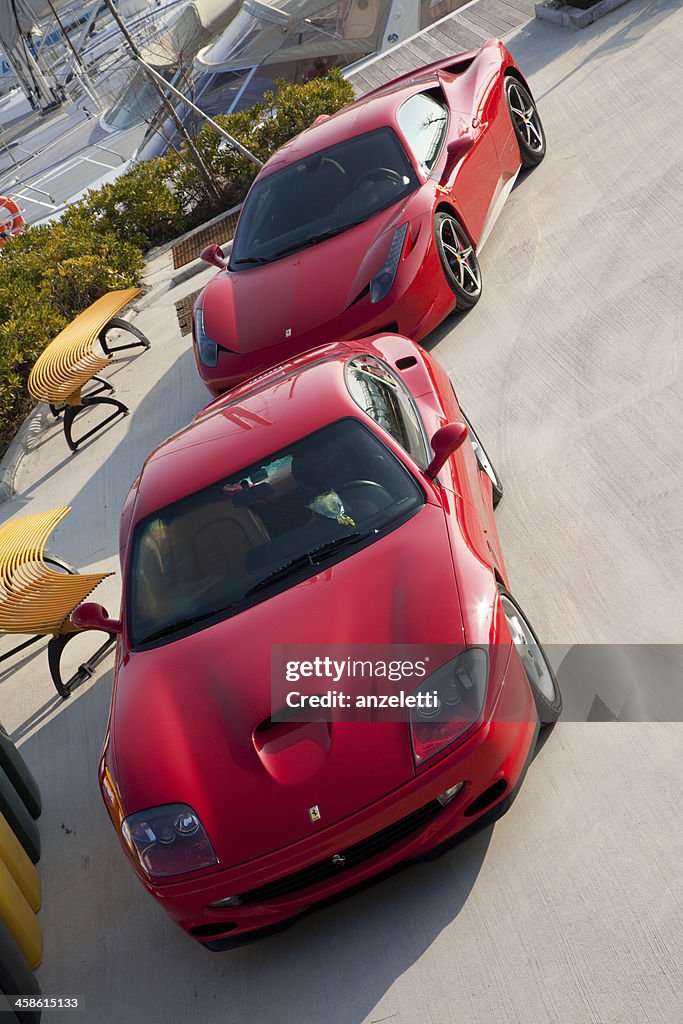 Two Ferrari Sport Cars High-Res Stock Photo - Getty Images