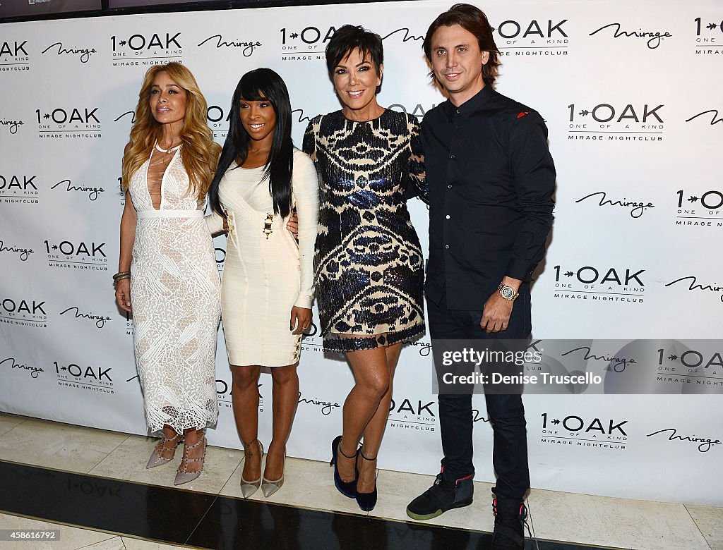 Kris Jenner Celebrates Birthday At 1 OAK Nightclub At The Mirage