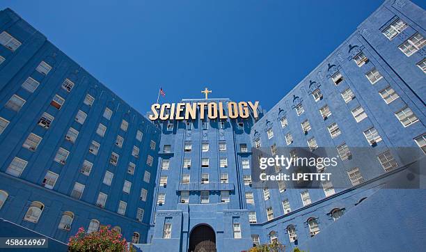 the church of scientology - church of scientology los angeles stock pictures, royalty-free photos & images